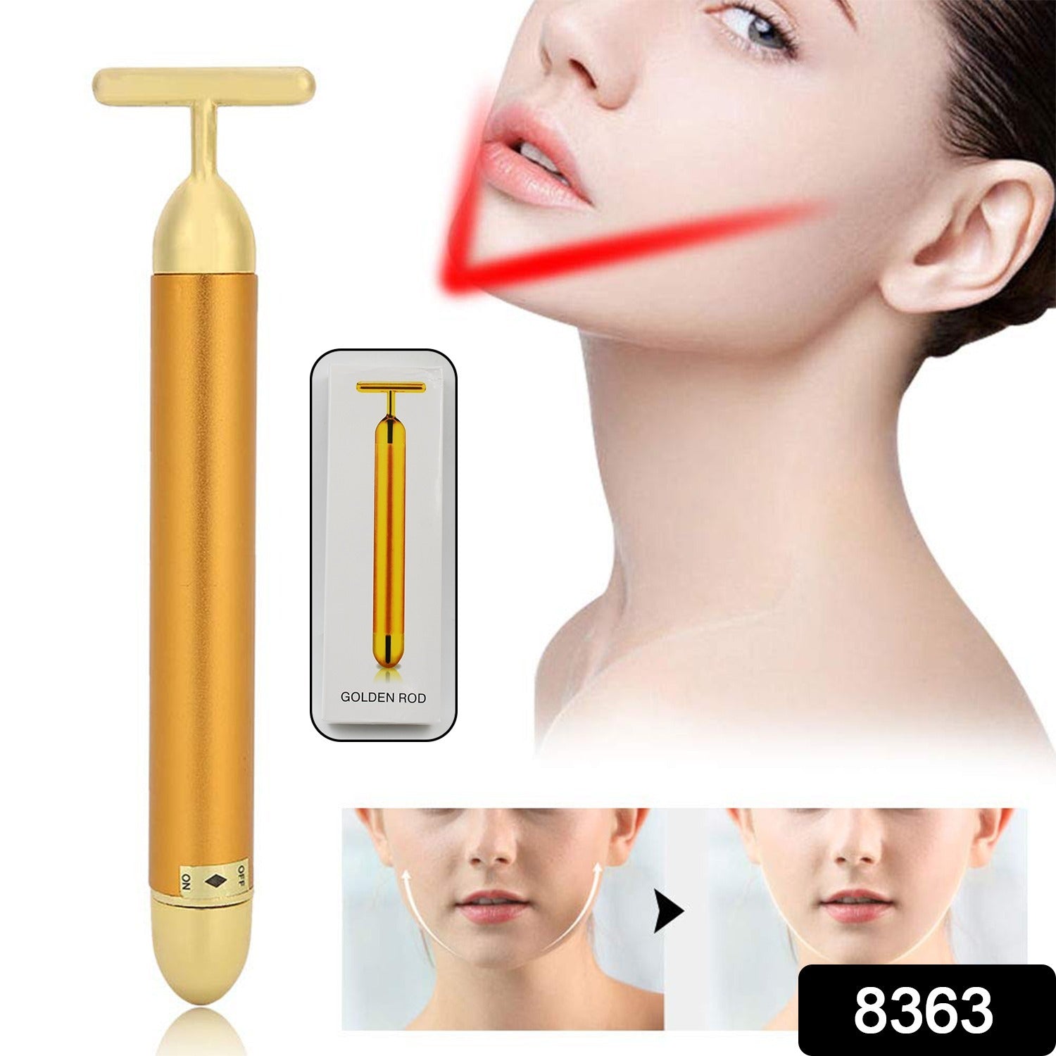 Golden Energy Face Massager (1 Pc) Golden Energy Face Massager (1 Pc)